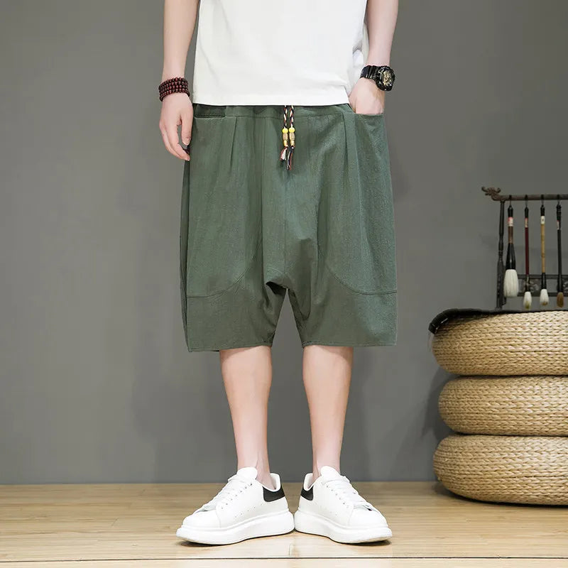 Korean Style New Five-point Pants Men's Summer Suit Shorts Streetwear Solid Color Work Shorts Black Shorts Bermuda Masculina 5XL