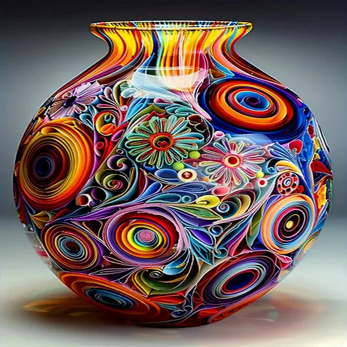 Resin 120 Colors Vase New 2025 Diamond Painting Sticker Legend Print Canvas Border New Arrivals Mosaic Rhinestones Decor Art Kit
