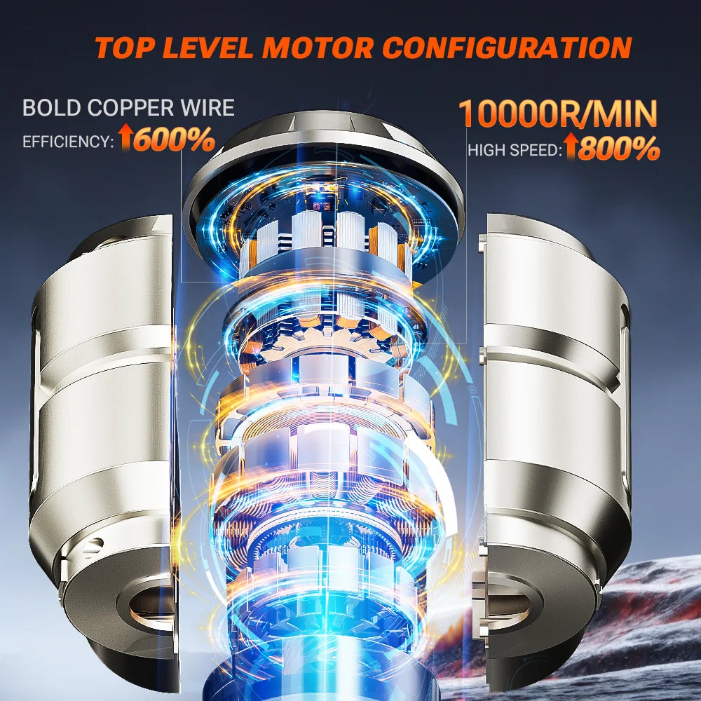 SZUK 2026 Portable Wireless Vacuum Cleaner Mini blower Multi New Car Vacuum Cleaner Powerful Handheld Cleaning Machine with LED