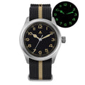 Militado New ML08 Steel Quartz Watches VH31 Sweep Movement Sapphire Mirror Super Luminous BGW9 100M Waterproof 38Mm Wrist Watch