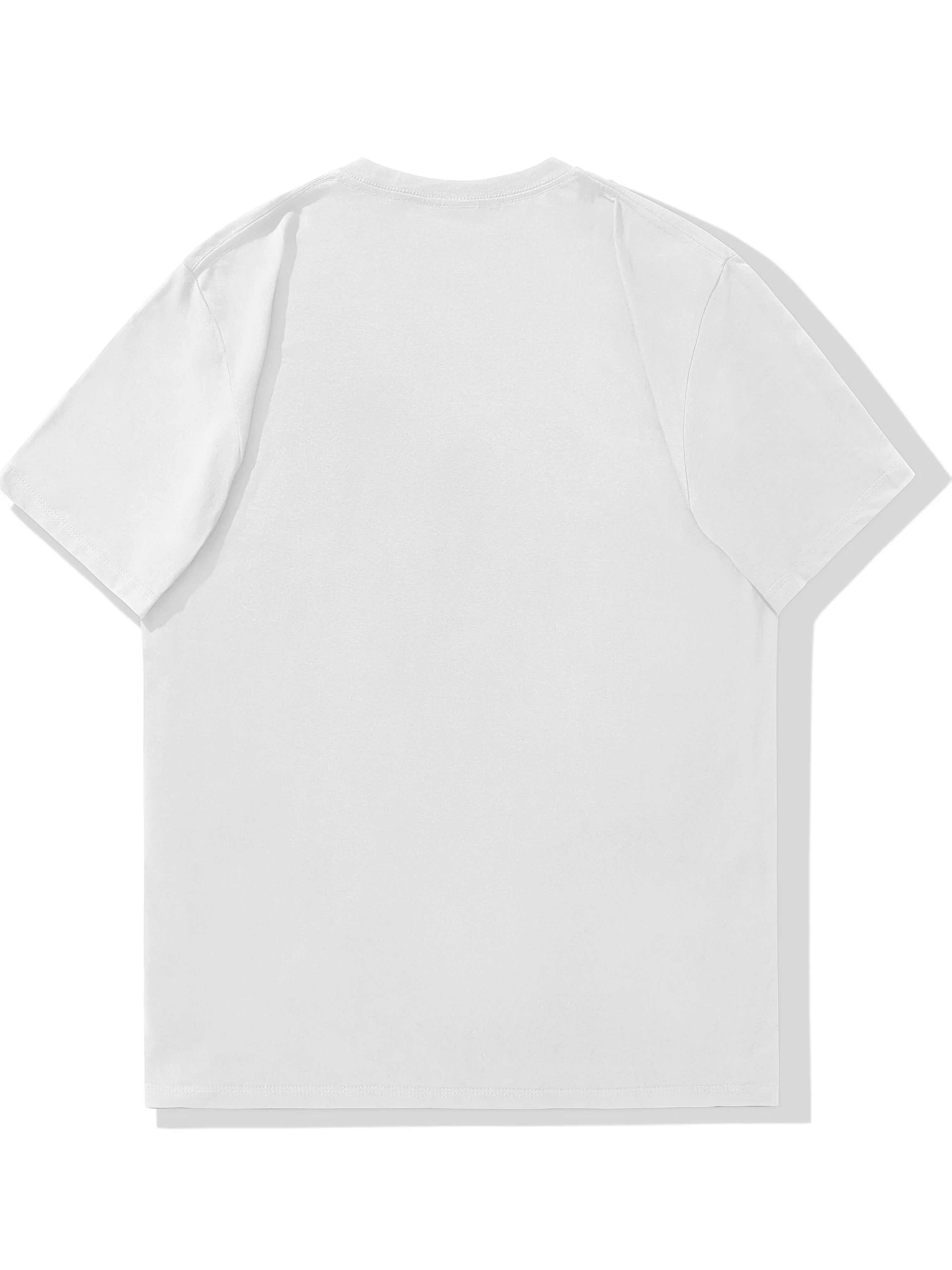2025 New Men's Cotton Short Sleeve T-shirt Negroni Cocktail Graphic Print Black Casual Fashion Top For Daily & Party Wear