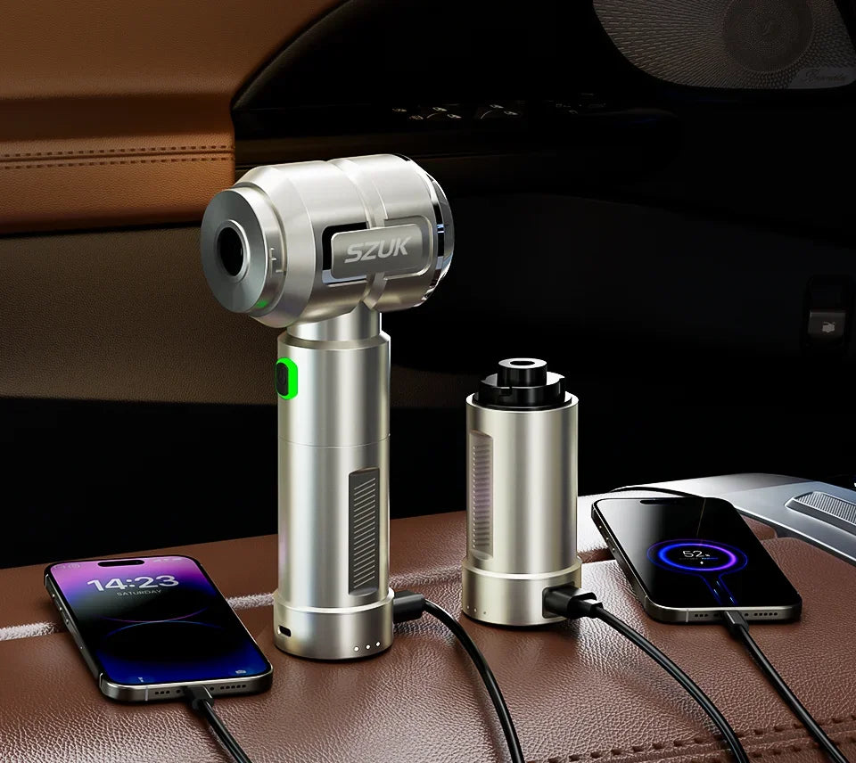 SZUK 2026 Portable Wireless Vacuum Cleaner Mini blower Multi New Car Vacuum Cleaner Powerful Handheld Cleaning Machine with LED