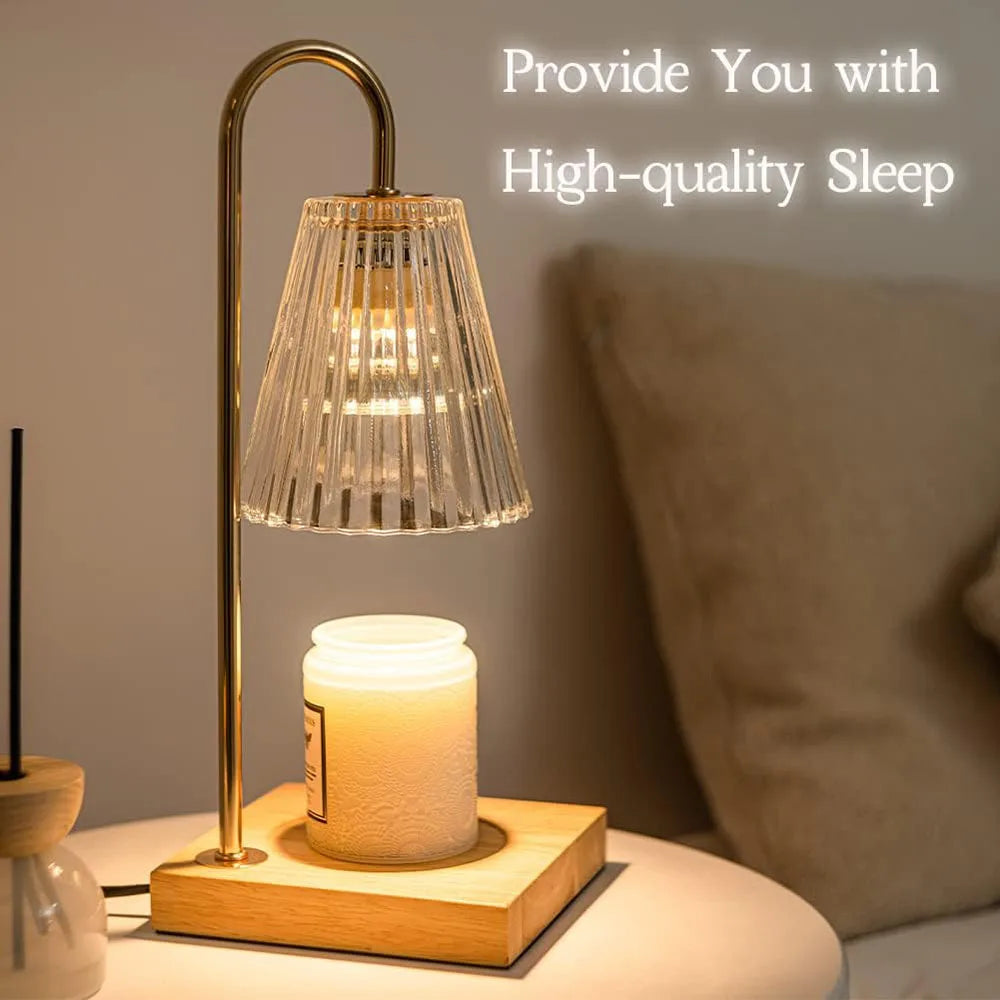 Candle Warmer Lamp, Electric Candle Lamp Warmer, House Warming Gifts New Home Bedroom Decor Wax Melt Warmer for Scented Wax