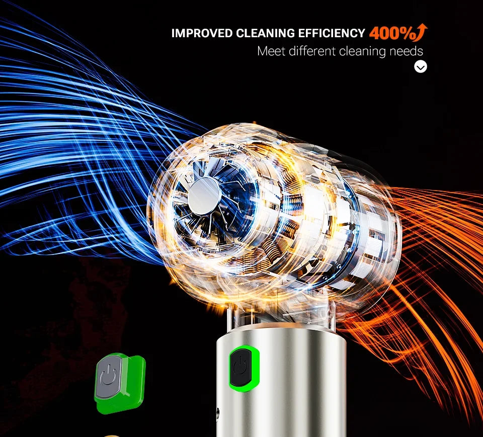 SZUK 2026 Portable Wireless Vacuum Cleaner Mini blower Multi New Car Vacuum Cleaner Powerful Handheld Cleaning Machine with LED