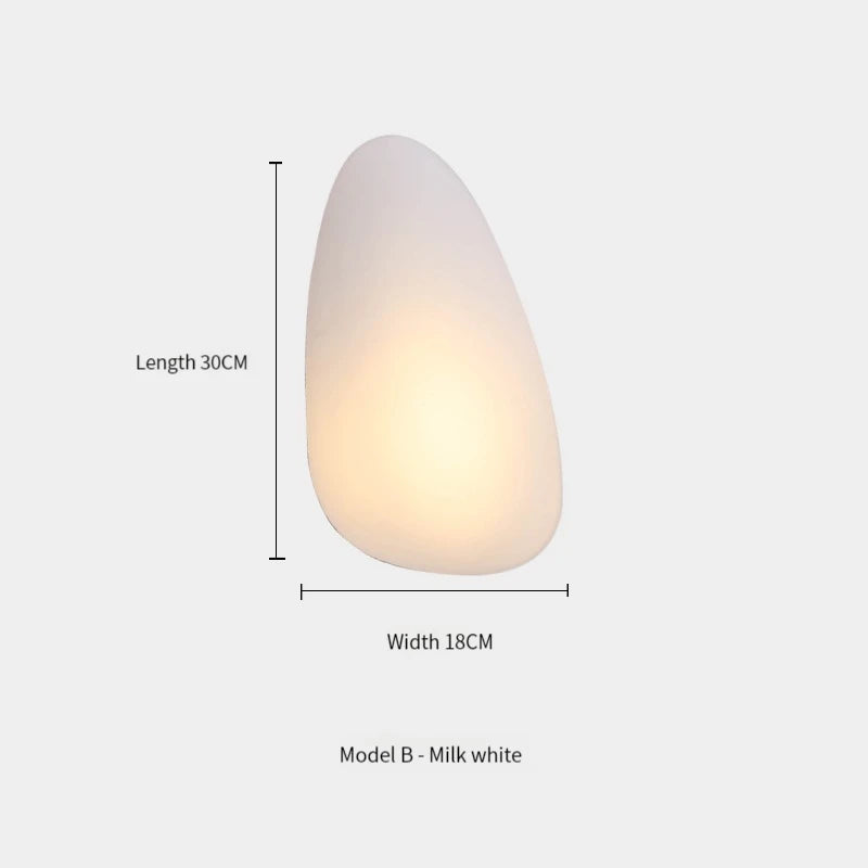 Nordic Design Color Glass LED Wall Lamp Home Decor Ceiling Wall Lights Hotel Corridor Living Room Beroom Bedside Sconce Lighting