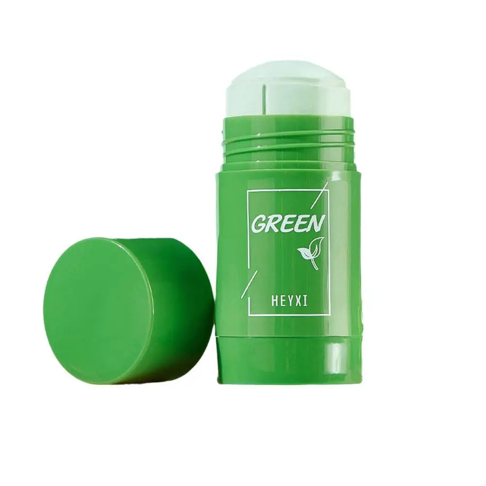 2024 NEW Green Tea Solid Cleansing Mask Dispel Acne Remover Moisturizing Film Mask Blackhead Pores Smear Cleansing Blemish O1Y7