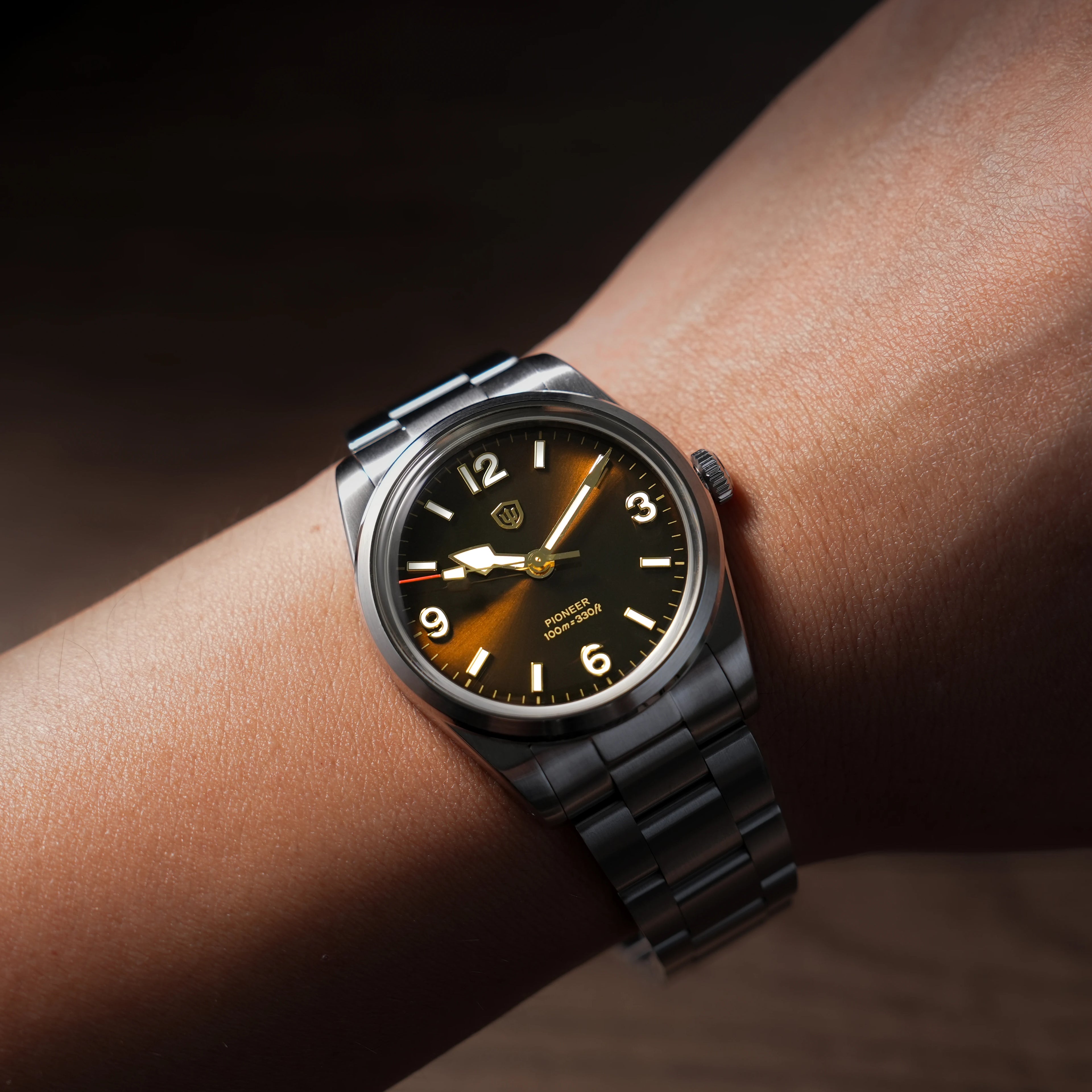 Watchdives WD1960S V2 Watch VH31 Sweep Second Movement Stainless Steel Sapphire Crystal Business Wristwatch Vintage Watches
