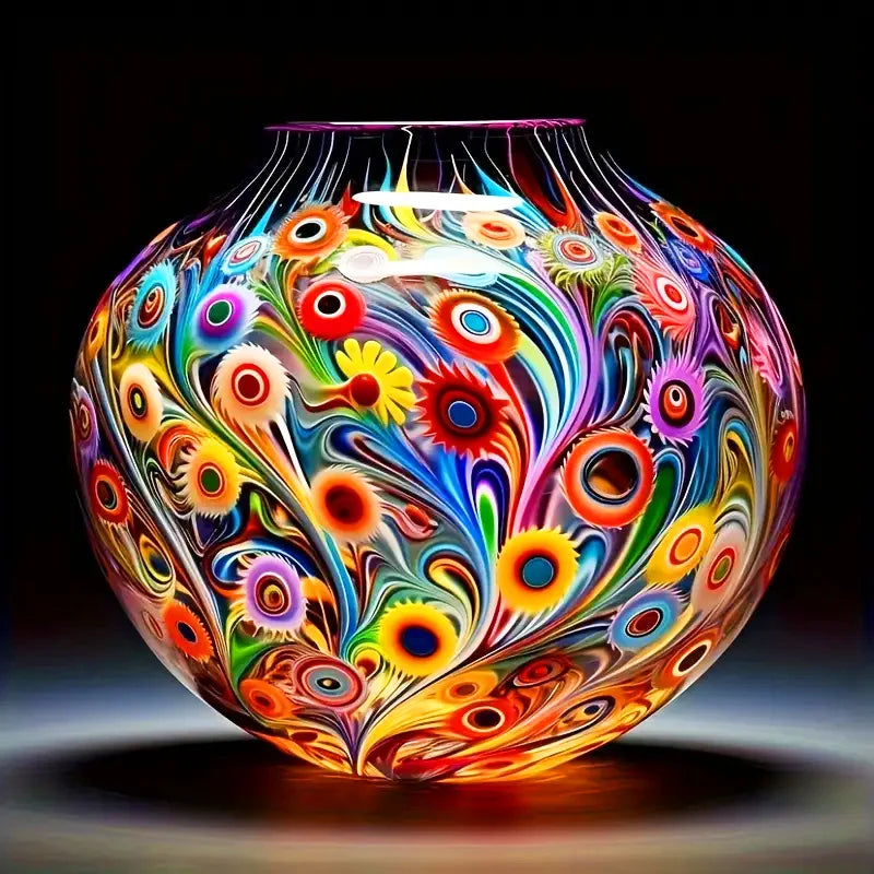 Resin 120 Colors Vase New 2025 Diamond Painting Sticker Legend Print Canvas Border New Arrivals Mosaic Rhinestones Decor Art Kit