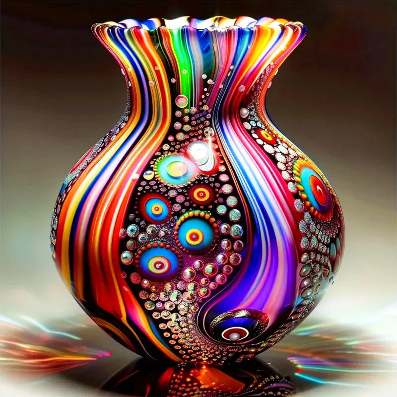 Resin 120 Colors Vase New 2025 Diamond Painting Sticker Legend Print Canvas Border New Arrivals Mosaic Rhinestones Decor Art Kit