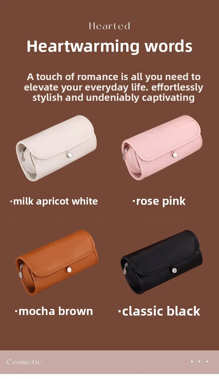 New Arrival: Multifunctional Foldable Portable Professional PU Makeup Brush Organizer Bag with High "Beauty Value"
