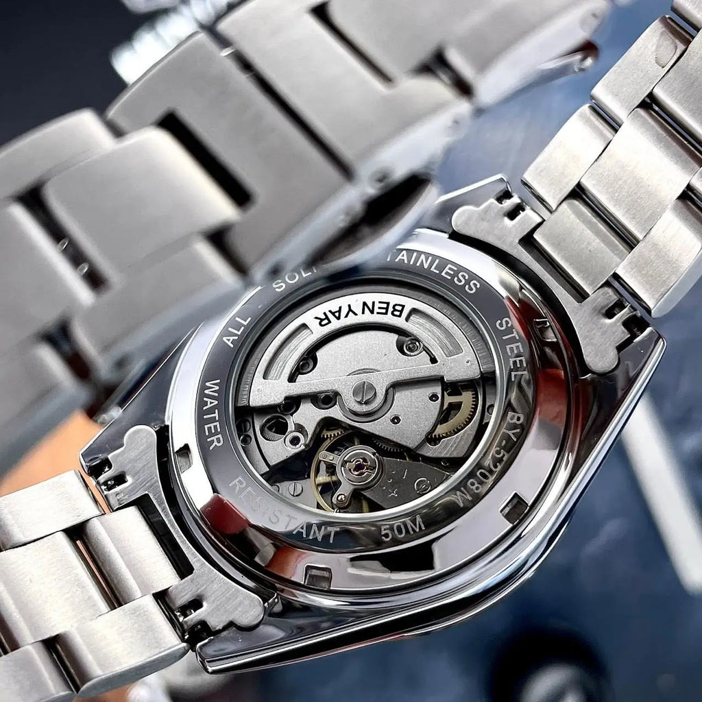 BENYAR Top Sand Series 40mm Hot Selling Mechanical Watch 316L Stainless Steel Simple 5 Bar Waterproof Automatic Men's Watch