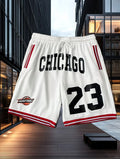 NEW The 2025/26 Summer Men's Shorts for Running Sports Casual and Fashionable 3D Digital 23 Print Are Soft and Comfortable